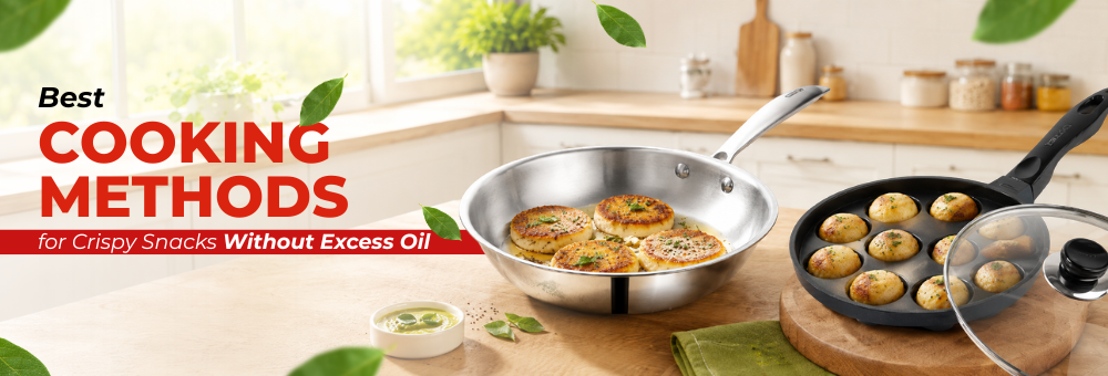 Best Cooking Methods for Crispy Snacks Without Excess Oil