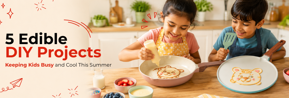 5 Edible DIY Projects: Keeping Kids Busy and Cool This Summer