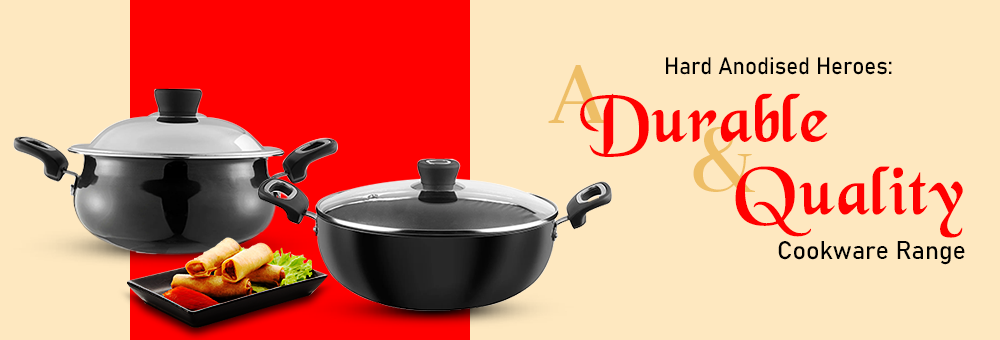 Hard Anodised Heroes: Durable And Quality Cookware Range