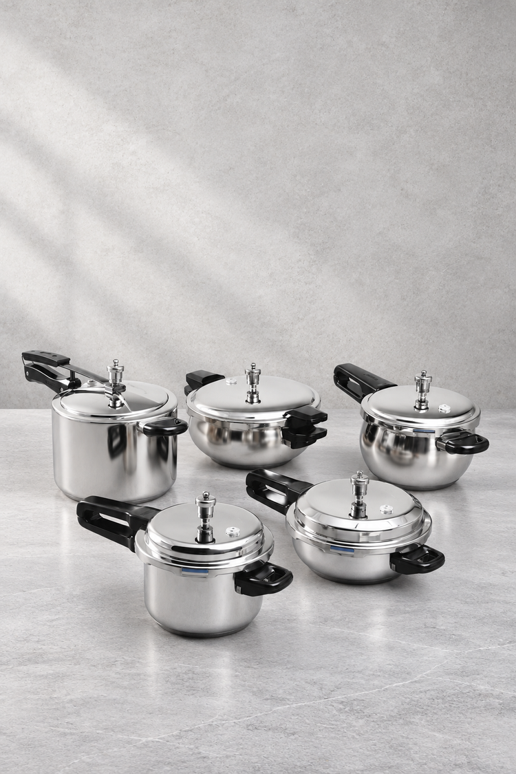Stainless Steel Pressure Cookers