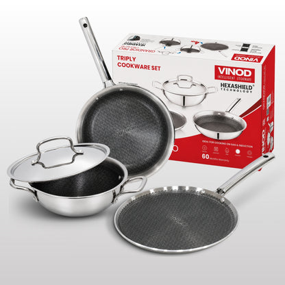Vinod Grandior Triply ( SAS METAL ) Pro set - 3 pcs