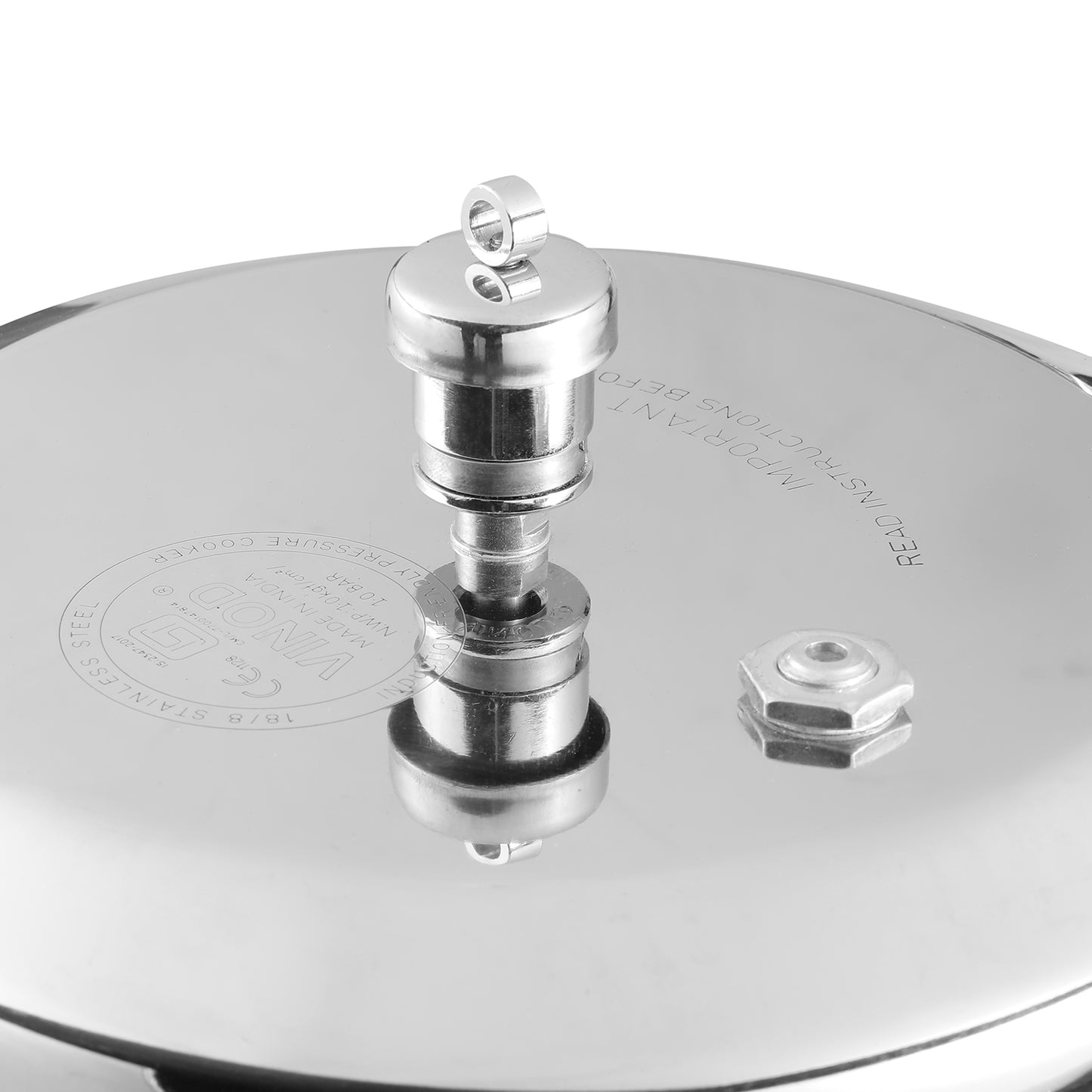 Vinod Platinum Triply Deep Pan Pressure Cooker - Base and Induction Detail | Vinod Cookware India