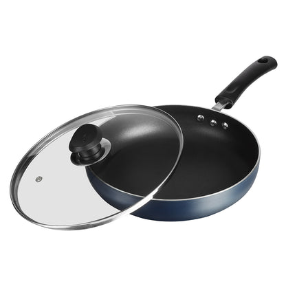 Vinod Zest Non Stick Deep Fry Pan - Feature View 2 | Vinod Cookware India