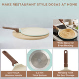 Vinod Ceravit Dosa Tawa - Desert Rose