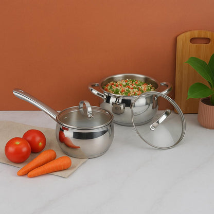 Vinod Letten Set - Premium Food Grade Stainless Steel Induction and Gas Compatible | Vinod Cookware