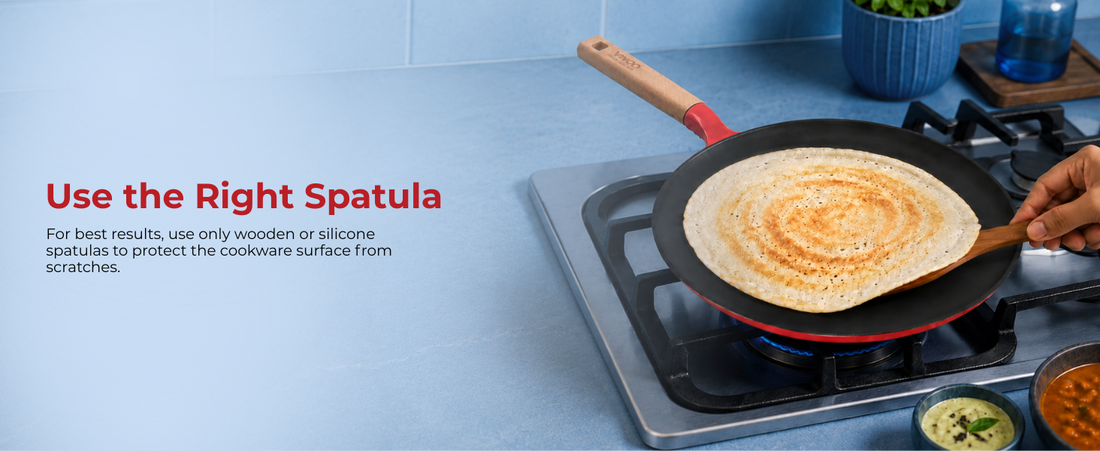 Vinod Cast Iron Freya Dosa Tawa - 28 cm