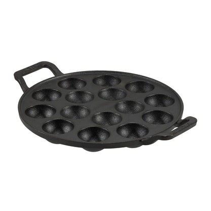 Vinod Legacy Cast Iron Paniyarakkal - Natural Non-Stick Pre-Seasoned Surface | Vinod Cookware