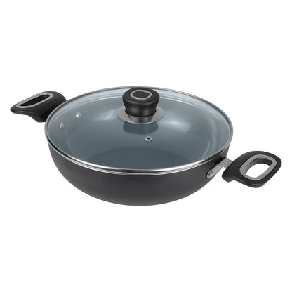 Vinod Zest Ceramica Kadai - Ceramic Coating Lifestyle Cooking Shot | Vinod Cookware