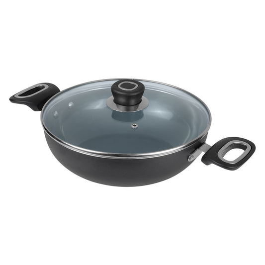 Vinod Zest Ceramica Kadai - Ceramic Coating Lifestyle Cooking Shot | Vinod Cookware