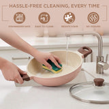 Vinod Ceravit Deep Kadai - Desert Rose