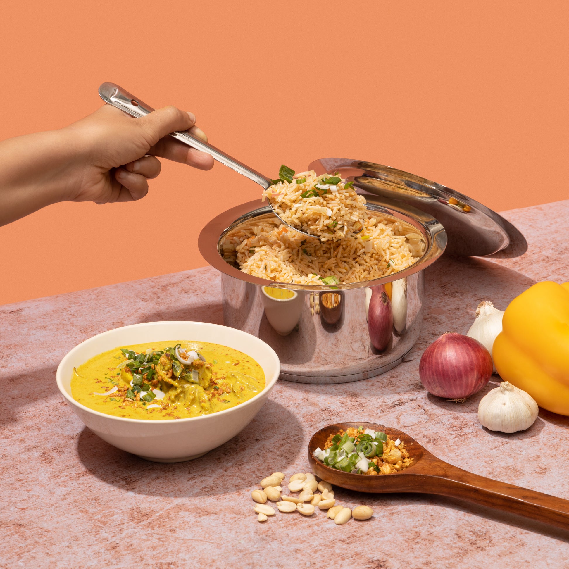 Vinod Stainless Steel 304 Grade Tope with Lid - Main View Induction Friendly | Vinod Cookware India