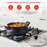 Vinod Zest Ceramica Handi with Lid - (Induction Friendly)