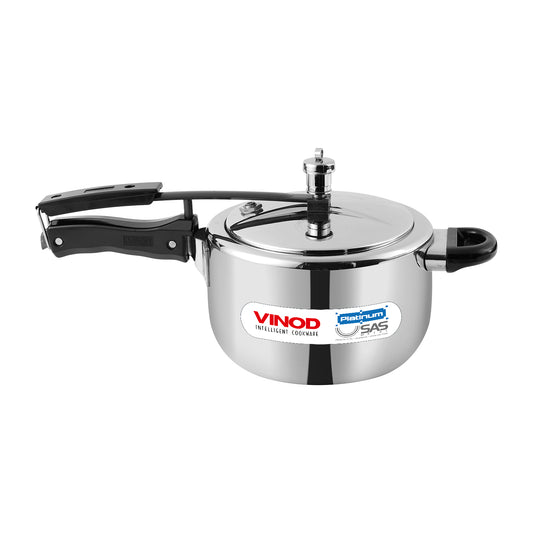 Vinod Platinum Triply Stainless Steel Inner Lid Pressure Cooker 3mm