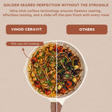 Vinod Ceravit Frypan - Desert Rose