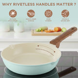 Vinod Ceravit Frypan - Desert Rose