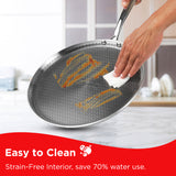 Vinod Platinum Triply Stainless Steel SAS Pro Dosa Tawa  (Induction  Friendly)