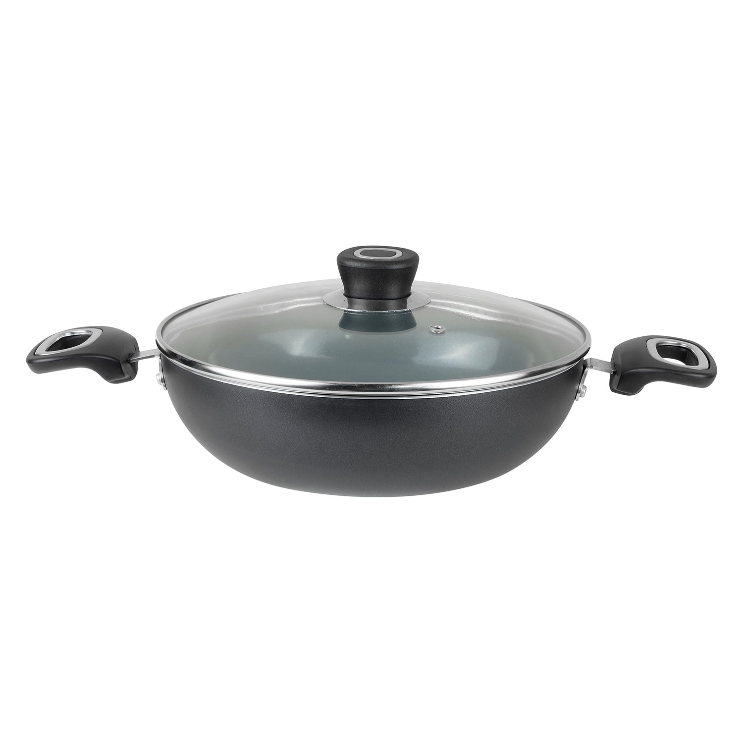 Vinod Zest Ceramica Kadai - Even Heat Distribution Non-Stick | Vinod Cookware