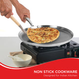 Vinod Platinum Triply Stainless Steel SAS Pro Dosa Tawa  (Induction  Friendly)
