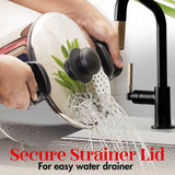Vinod Stainless Steel Pasta Pot with Strainer lid