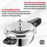 stainless steel pressure cooker, deep pan pressure cooker