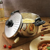 Vinod Stainless Steel Pasta Pot with Strainer lid