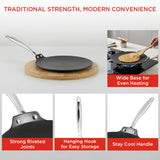 Vinod Ferona Cast Iron Roti Tawa - 26 cm