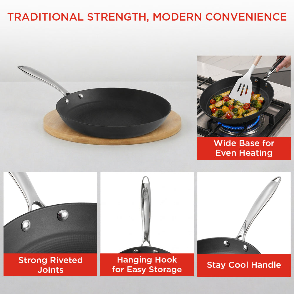 Vinod Ferona Cast Iron Frypan