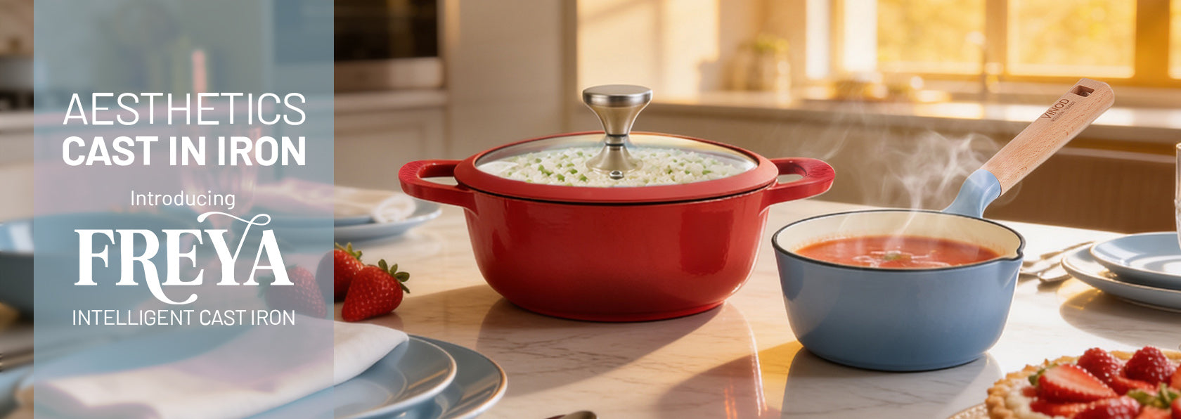 Freya Intelligent Cast Iron Collection