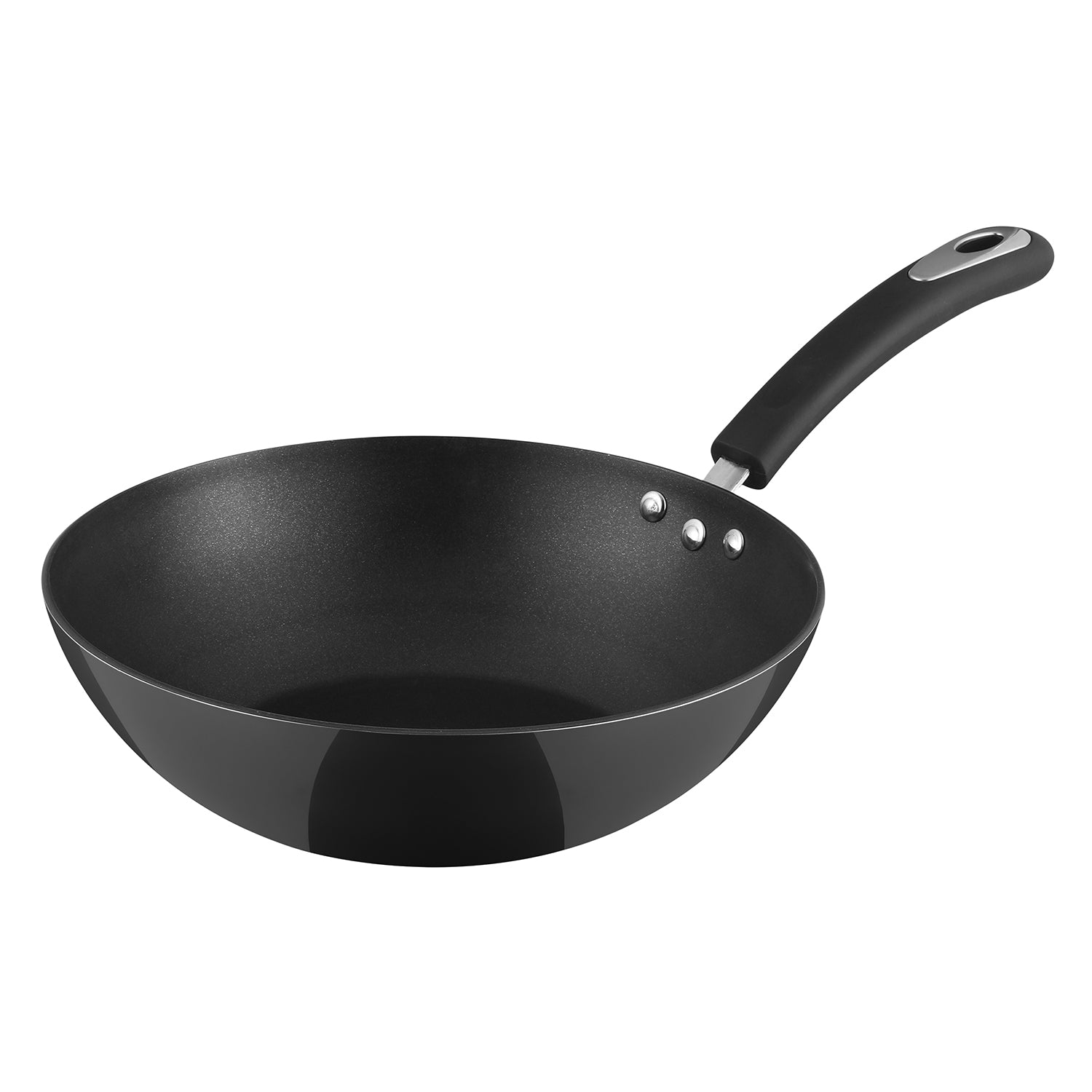 Vinod Hanos Non Stick Wok - Beautiful Black Finish | Vinod Cookware India