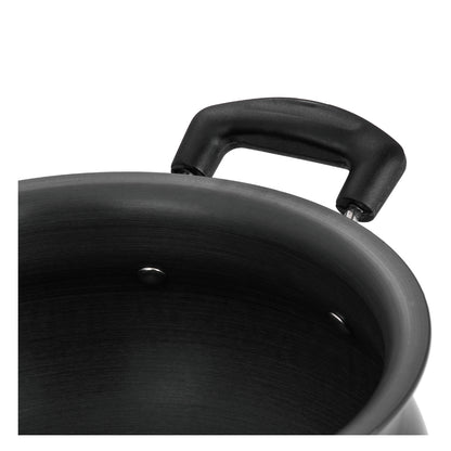 Vinod Hard Anodised Handi - Beautiful Durable Black Finish | Vinod Cookware India