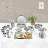 Kraft Shagun Dinner Set 51 pc + 6 Vati Free