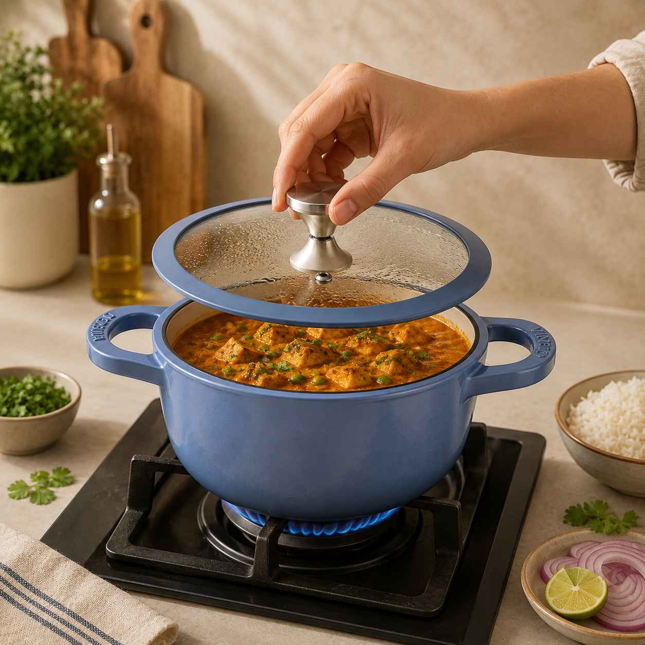 Vinod Cast Iron Freya Sauce Pot - 20 cm