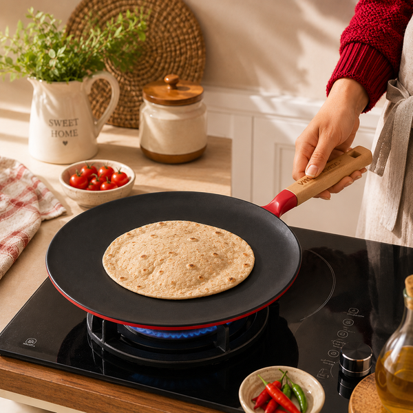 Vinod Cast Iron Freya Roti Tawa - 26 cm