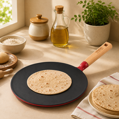Vinod Cast Iron Freya Roti Tawa - 26 cm