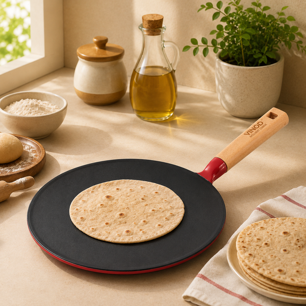 Vinod Cast Iron Freya Roti Tawa - 26 cm