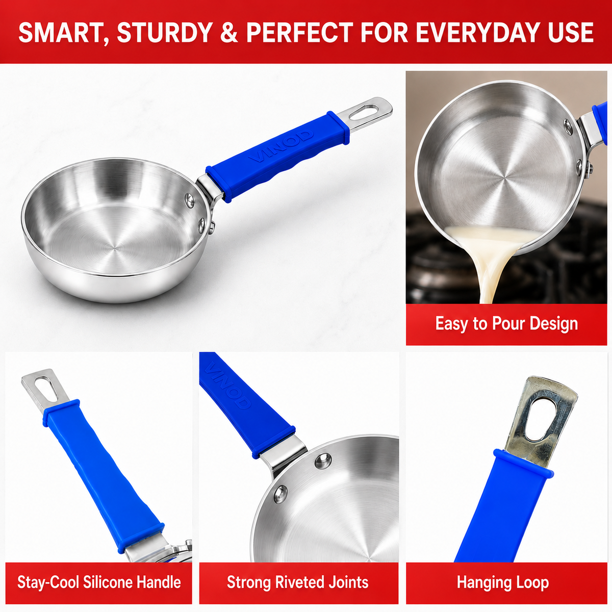 Vinod Platinum Triply Mini Frypan