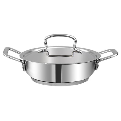 Vinod Classique Deluxe Set - Complete Induction Safe Stainless Steel Set | Vinod Cookware