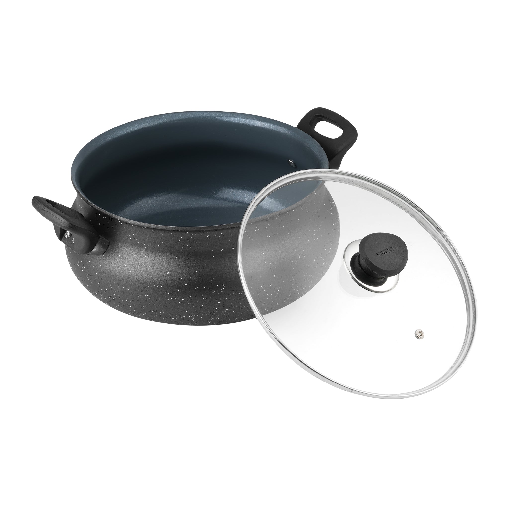 Vinod Zest Ceramica Handi with Lid - (Induction Friendly)