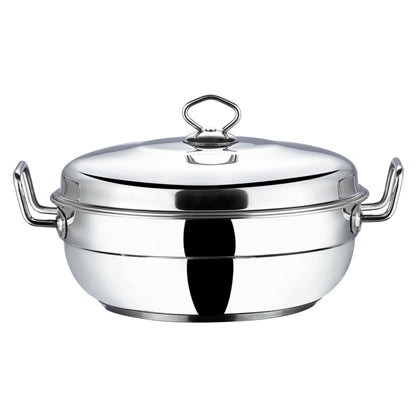 Vinod Multi Kadai 26cm - Deep Kadai for Curries and Deep Frying Induction Safe | Vinod Cookware