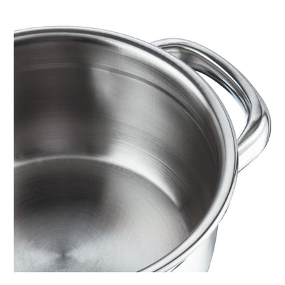 Vinod Stainless Steel Bremen Saucepot - Side Profile 14cm to 24cm Induction Safe | Vinod Cookware