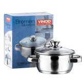 Vinod Stainless Steel Bremen Saucepot with Lid