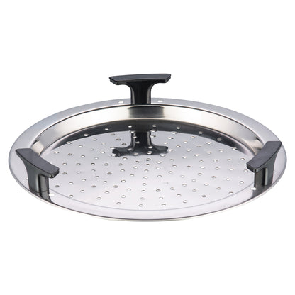 Vinod SS Multi Kadai 6 Plate Deluxe - Mini Idli Plate Included | Vinod Cookware