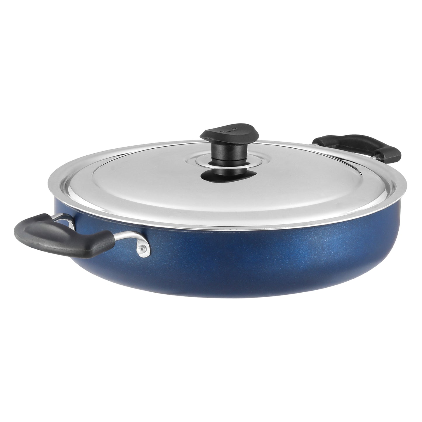 Vinod Zest Non Stick Deep Fry Pan - Body and Lid | Vinod Cookware India