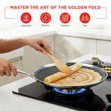 Vinod Platinum Triply Stainless Steel SAS Pro Dosa Tawa  (Induction  Friendly)