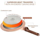 Vinod Ceravit Dosa Tawa - Desert Rose