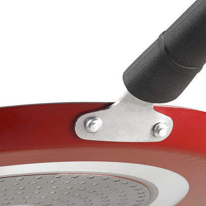 Vinod Popular Dosa Tawa - Durable Riveted Handle Detail | Vinod Cookware