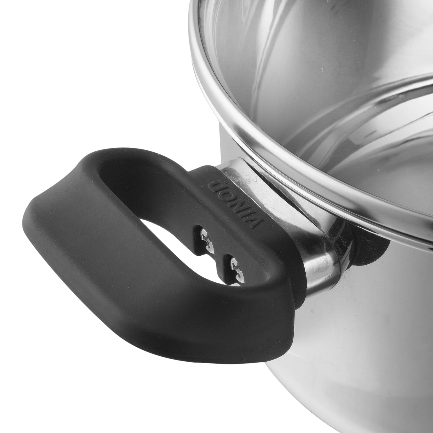 Vinod Stainless Steel Trento Cookware Set - Saucepot Bakelite Handle | Vinod Cookware India