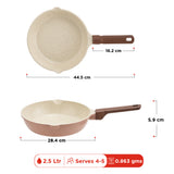 Vinod Ceravit Frypan - Desert Rose