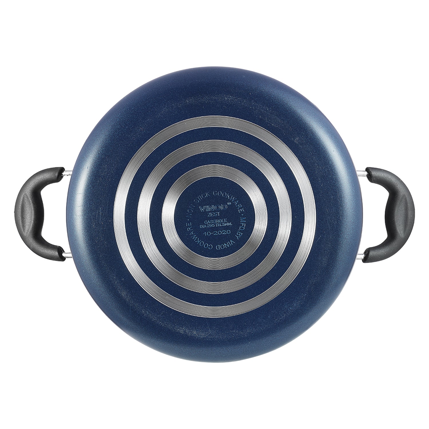 Vinod Zest Non Stick Saucepot - Gas Compatible Base | Vinod Cookware India
