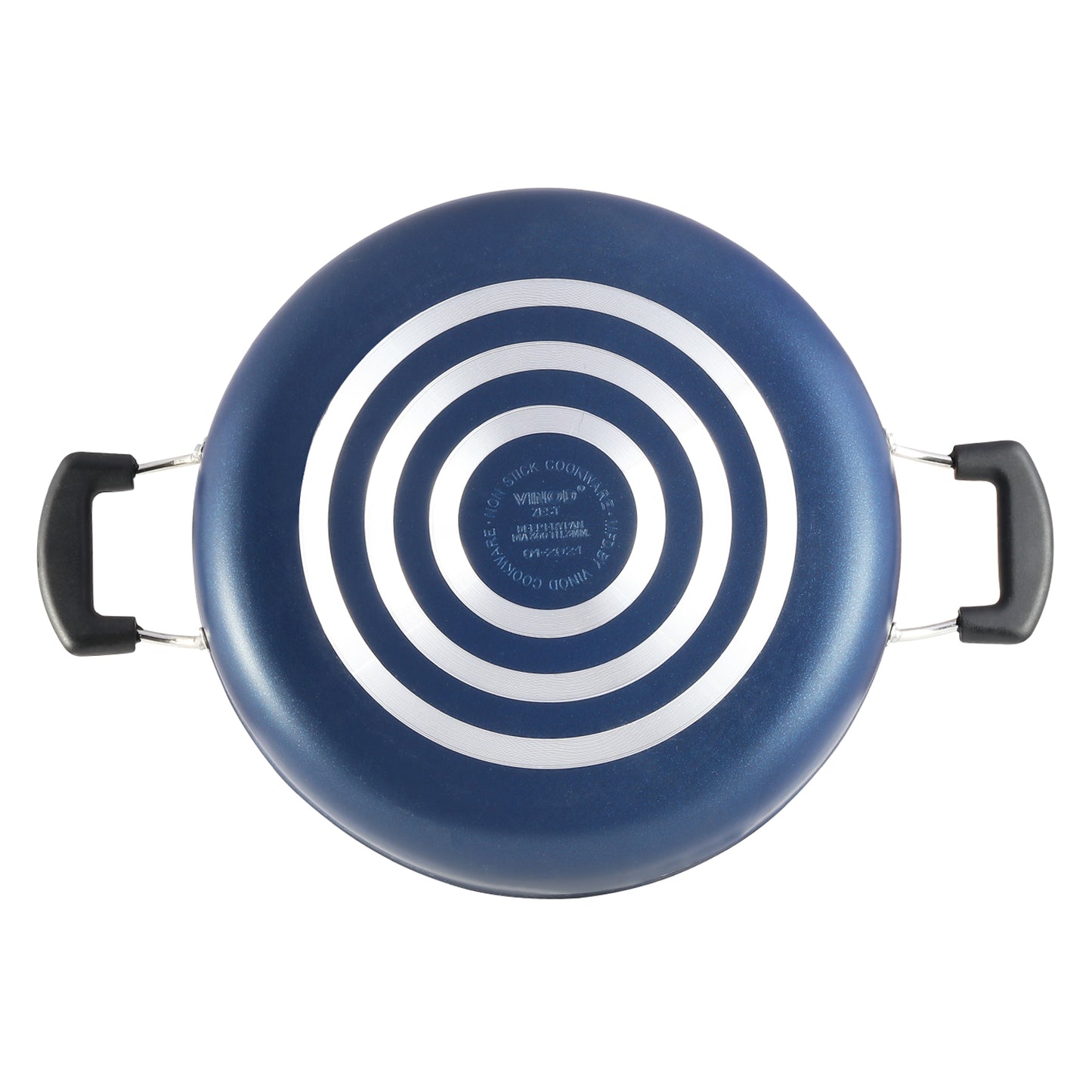 Vinod Zest Non Stick Deep Fry Pan - Gas Compatible Base | Vinod Cookware India